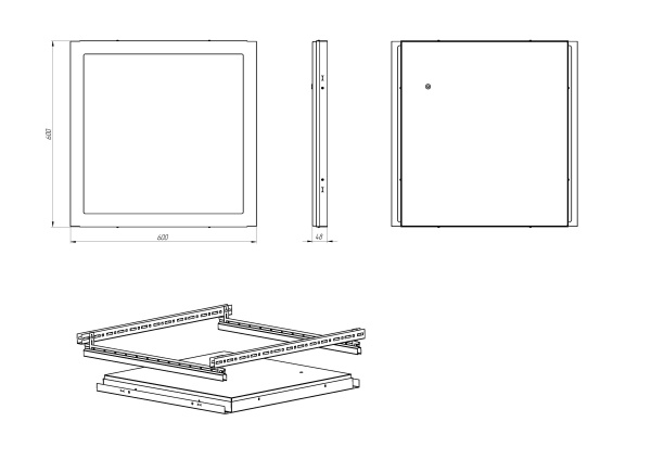 Diora Office Clip 19/2400 microprism 3К